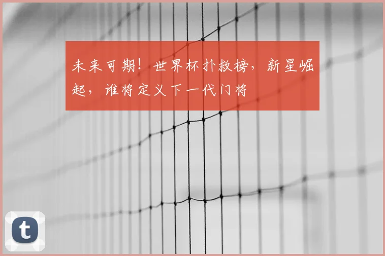 未来可期！世界杯扑救榜，新星崛起，谁将定义下一代门将